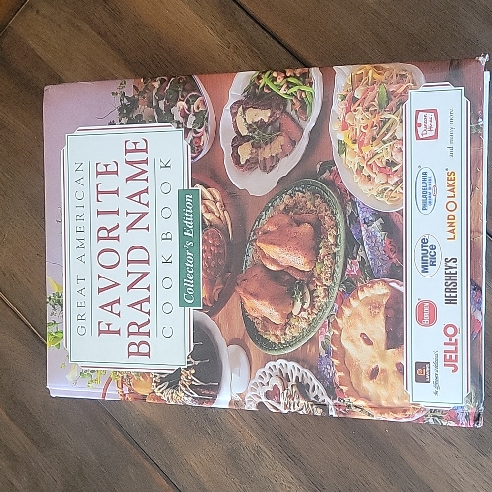 Vintage Great American Favorite Brand Name Cookbook 1993